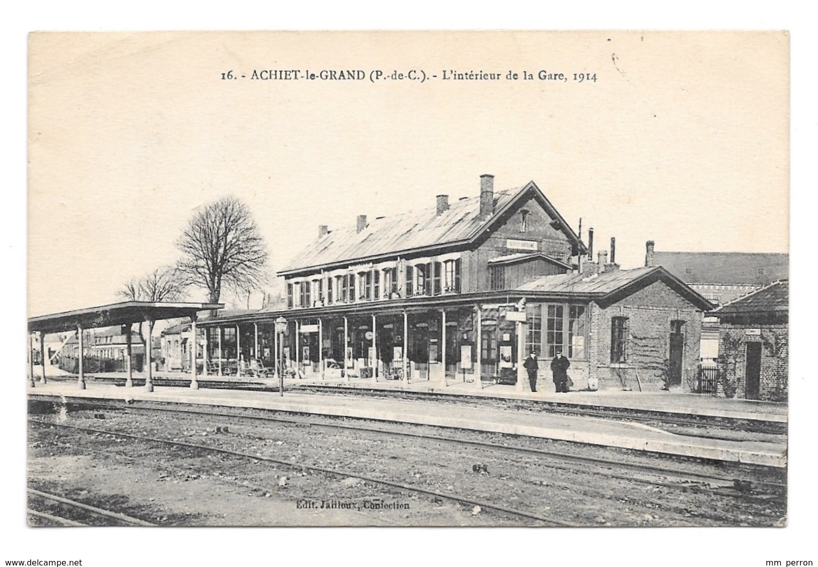 (23318-62) Achiet Le Grand - L'intérieur De La Gare - Autres & Non Classés