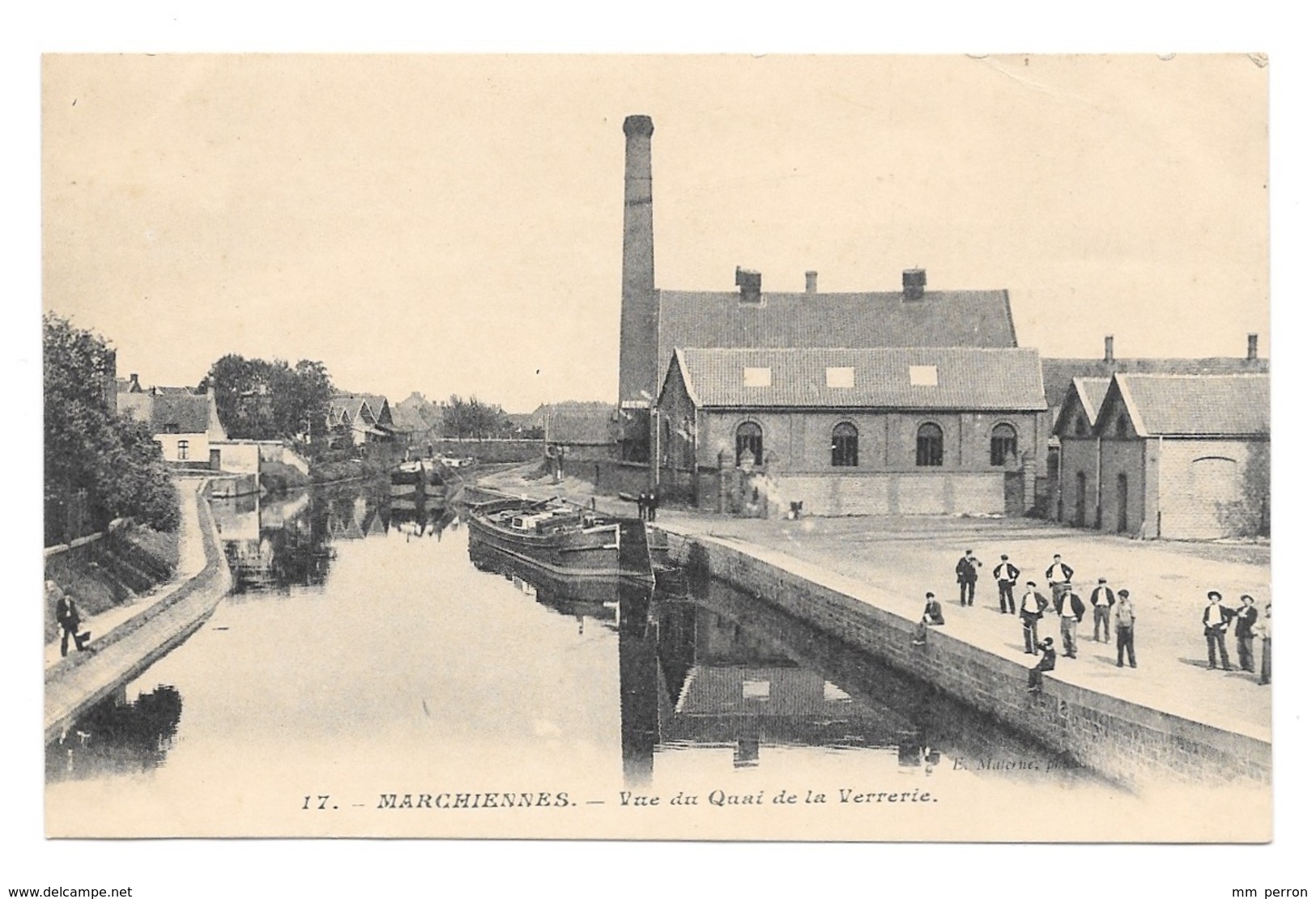 (23321-59) Marchiennes - Vue Du Quai De La Verrerie - Autres & Non Classés