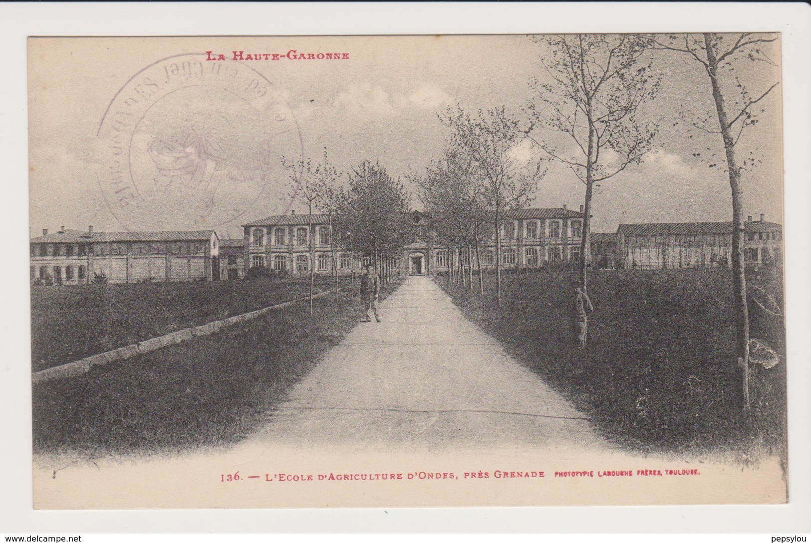 ONDES-SUR-GARONNE  3 Cartes (Hopital;Ecole D'Agriculture;Chateau De Merville. - Other & Unclassified