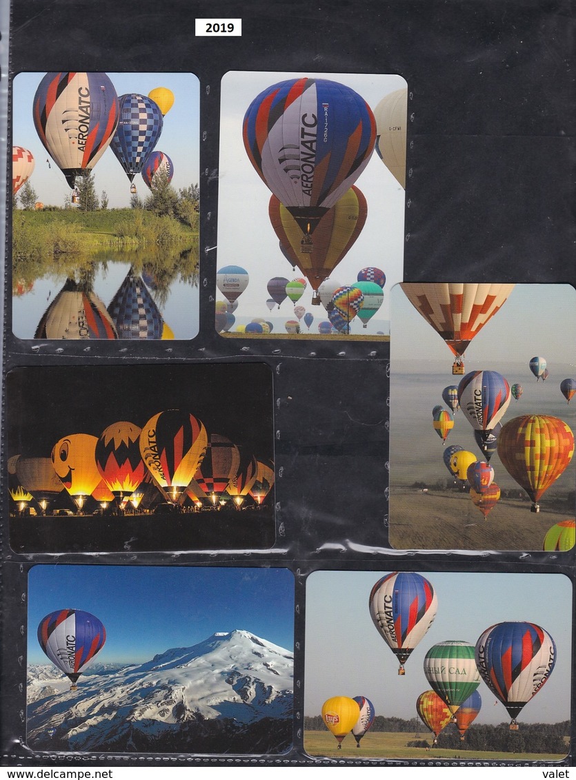 Pocket Calendars Russia - 2019 - Balloon - Advertising - Small : 2001-...