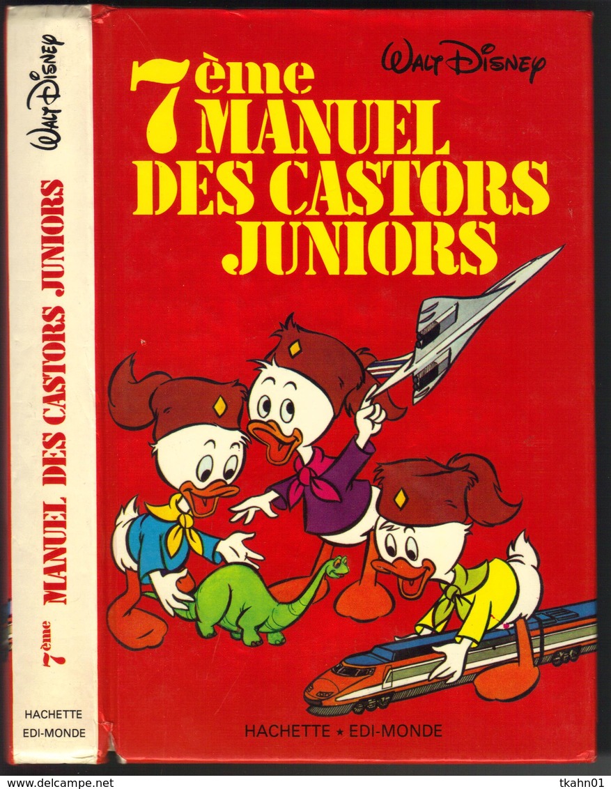7 ° MANUEL DES CASTORS JUNIORS   DE 1985 - Picsou Magazine