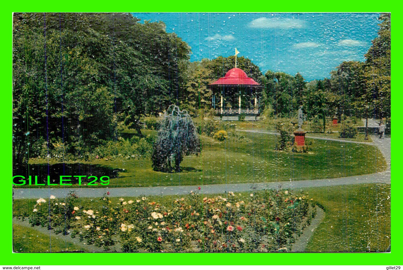 HALIFAX, NOVA SCOTIA - THE PUBLIC GARDENS - TRAVEL IN 1963 - H.S. CROCKER CO INC - - Halifax