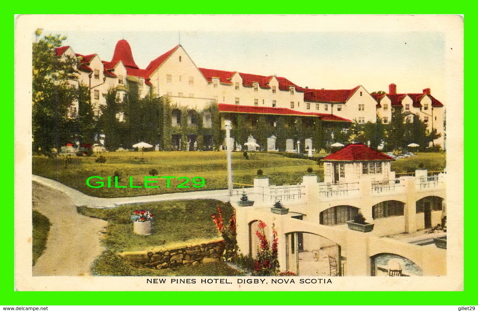 DIGBY, NOVA SCOTIA - NEW PINES HOTEL - TRAVEL IN 1986 - VALENTINE-BLACK CO LTD - - Autres & Non Classés