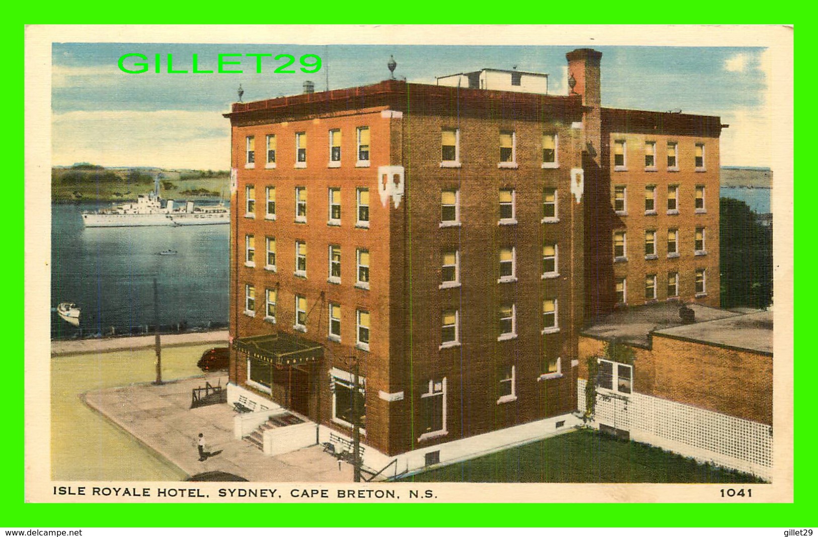 SYDNEY, NOVA SCOTIA - ISLE ROYALE HOTEL - C. L. C. - - Cape Breton