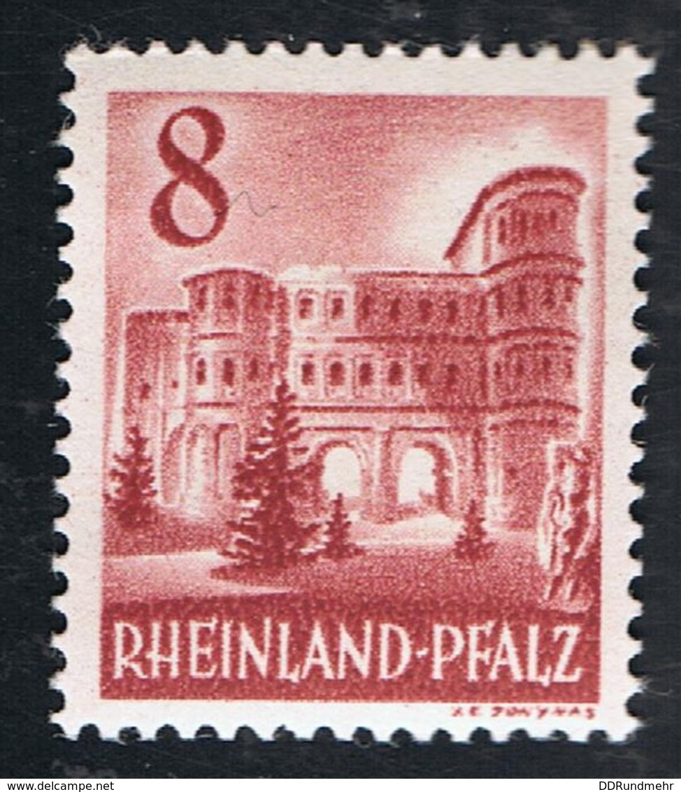 1949 Juli Rheinland-Pfalz   Mi DE-FRP 36 Sn DE 6N33A Yt DE-FRP 33A Sg DE-FR 36  Postfrich Xx - Sonstige & Ohne Zuordnung