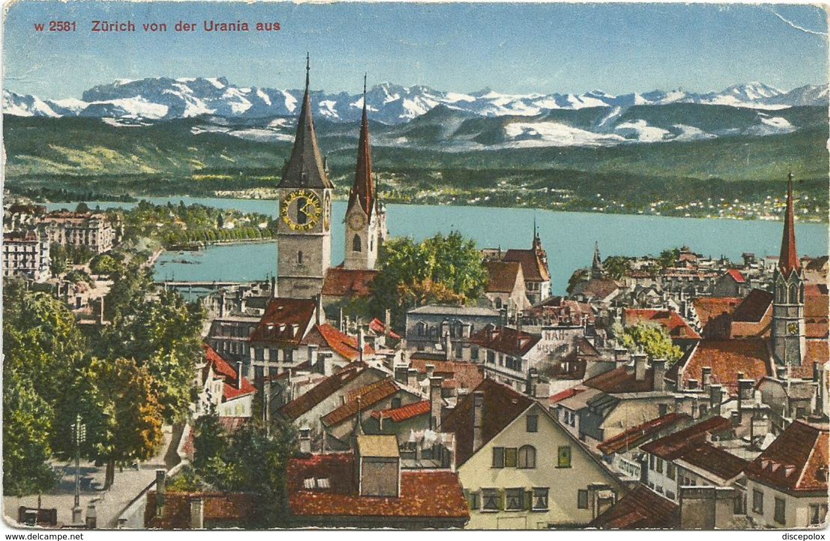 W1288 Zurich Von Der Urania Aus / Viaggiata 1947 - Zürich