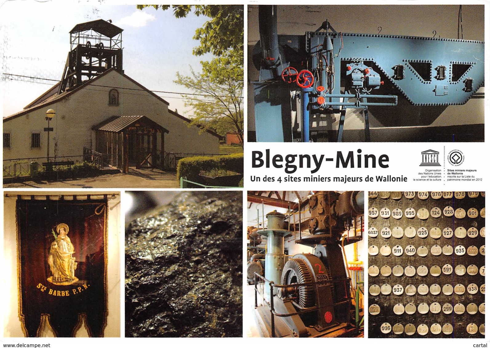 CPM - BLEGNY-MINE - Un Des 4 Sites Miniers Majeurs De Wallonie - Blégny