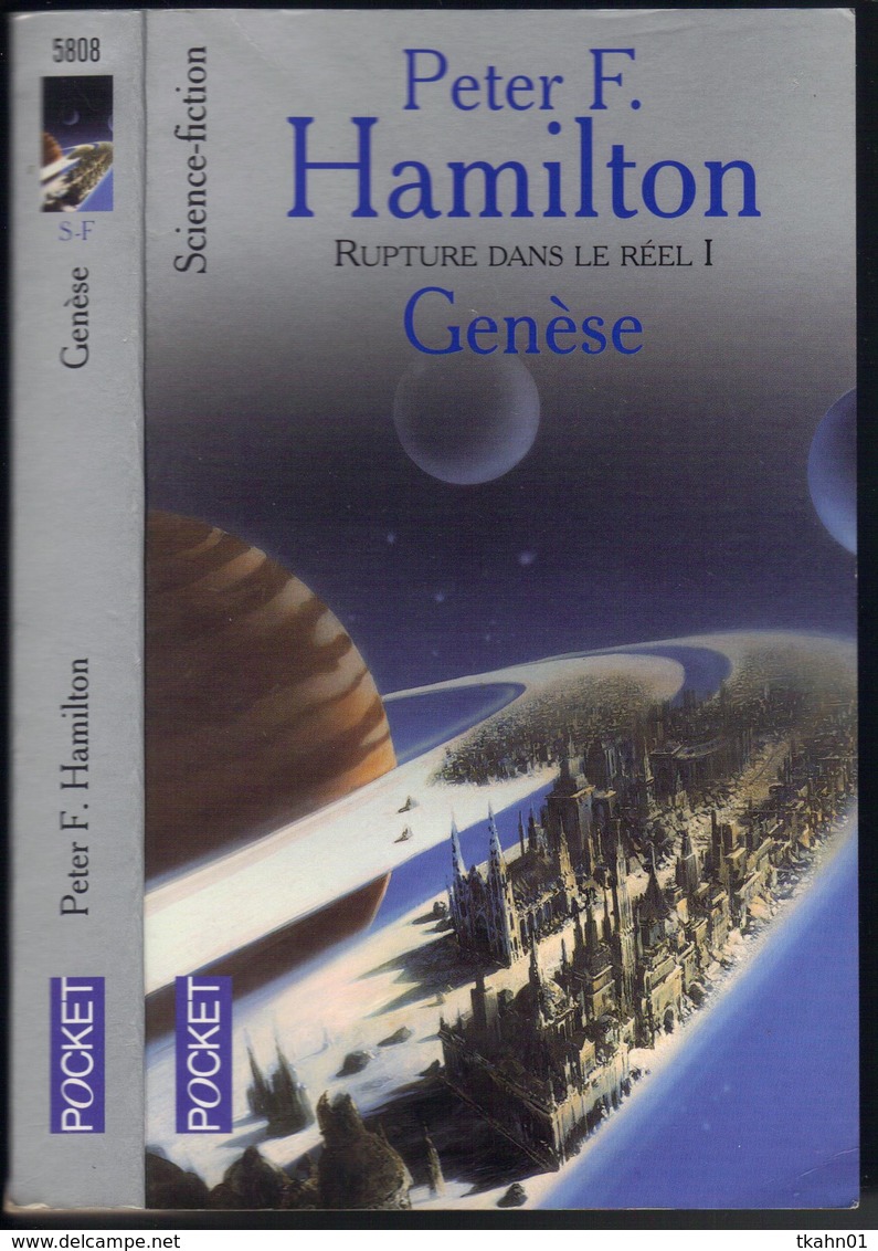 PRESSES-POCKET S-F N° 5808 " GENESE-RUPTURE DANS LE REEL 1 " HAMILTON - Presses Pocket
