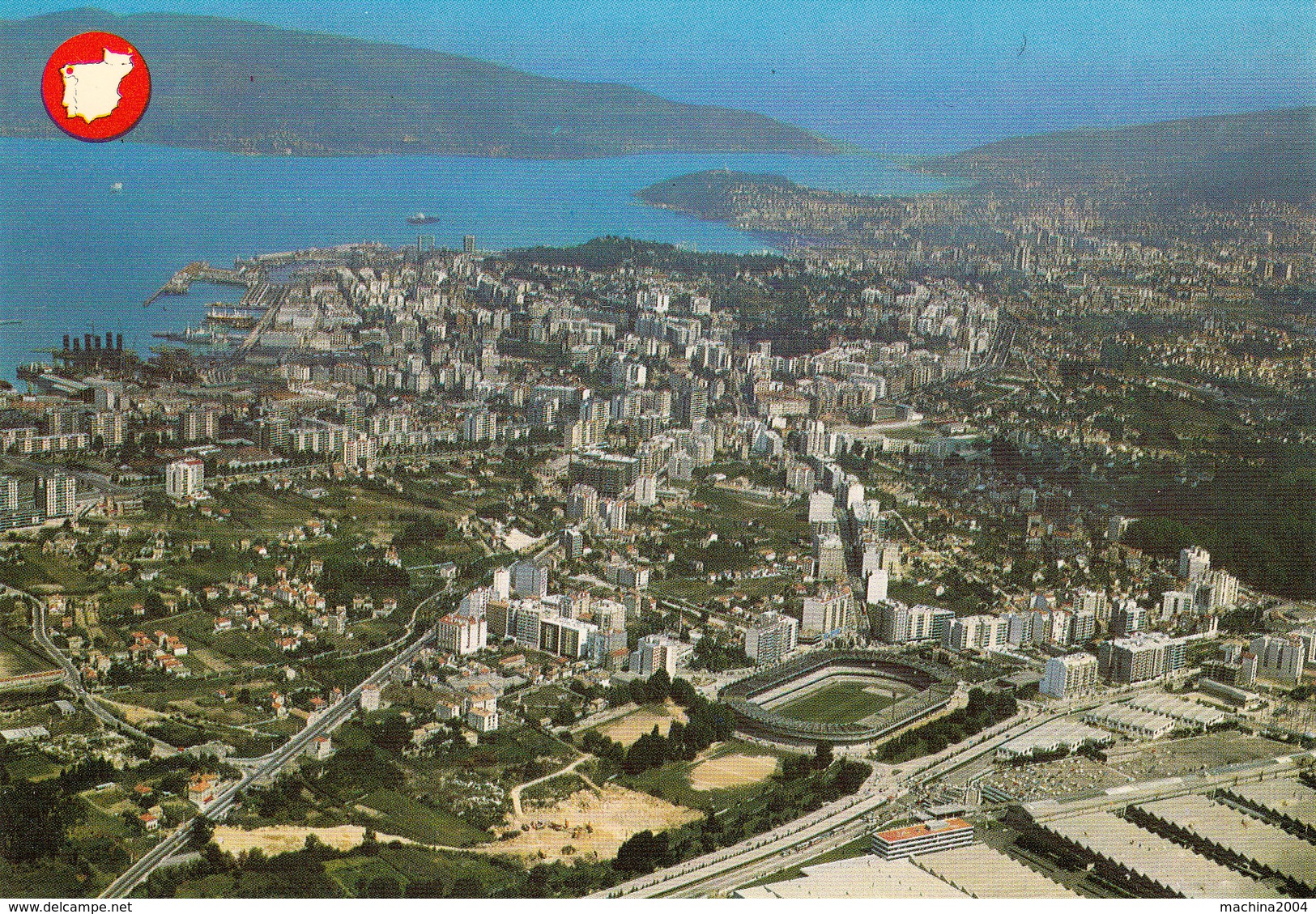 STADIUM POSTCARD STADIO ESTADIO STADE STADION BALAIDOS EN VIGO - Stades