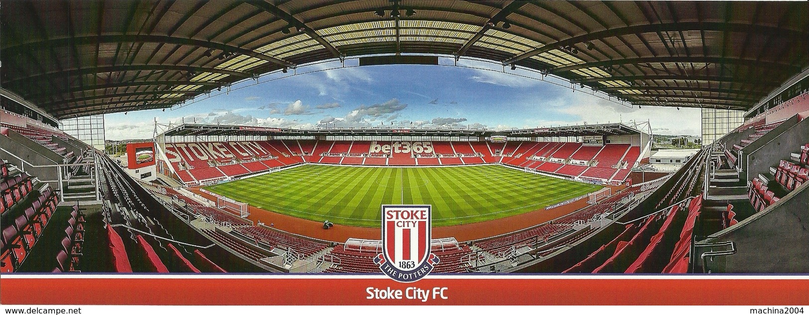 STADIUM POSTCARD STADIO ESTADIO STADE STADION STOKE ON TRENT - Stades