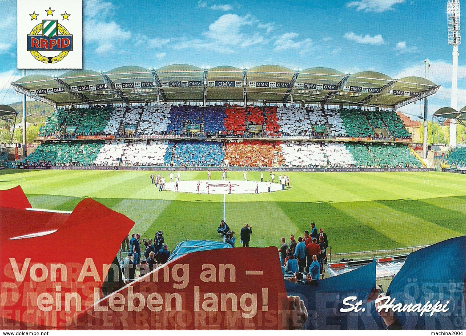 STADIUM POSTCARD ESTADIO STADIO STADION STADE EN WIEN - Estadios