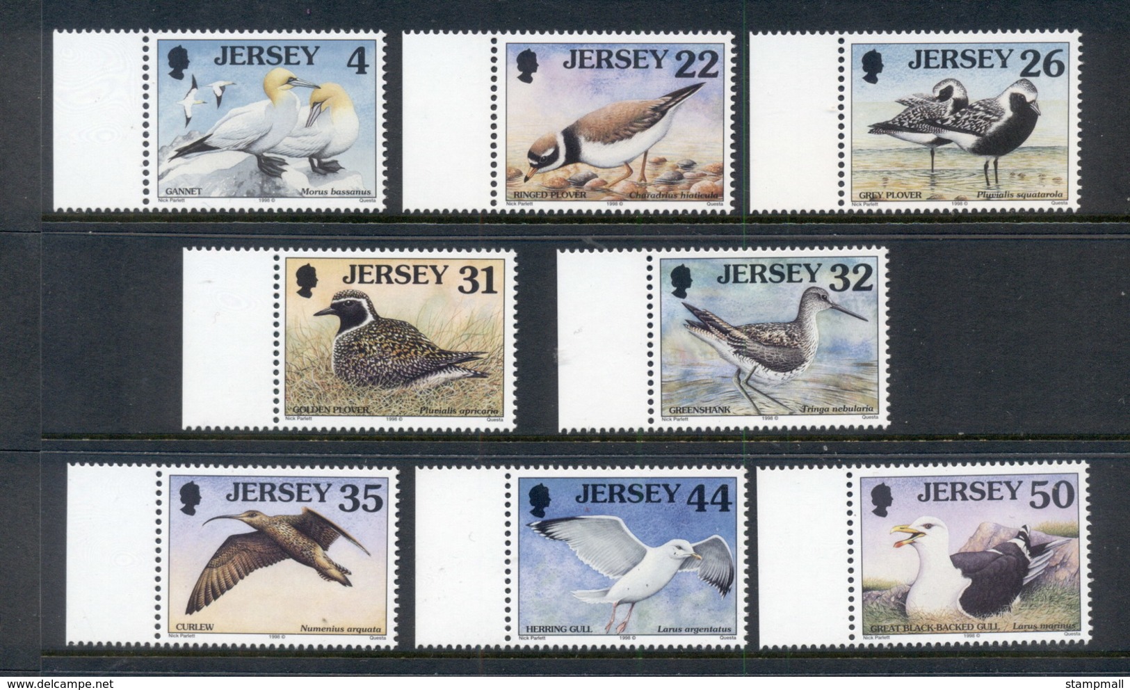 Jersey 1998 Seabirds & Waders MUH - Jersey