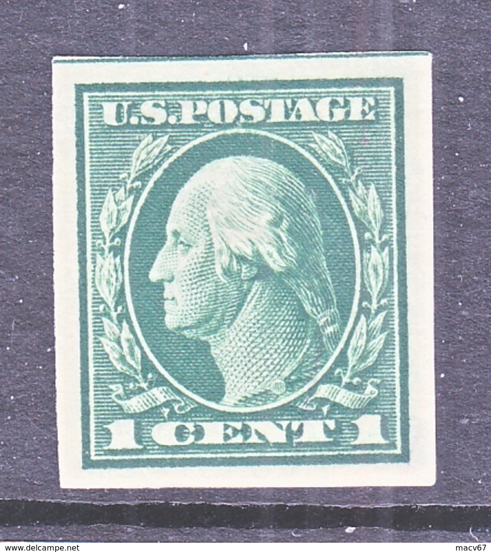 U.S. 408  *  1912 Issue   Single  Line  Wmk.  190 - Unused Stamps