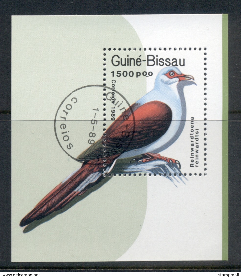 Guinea Bissau 1989 Birds MS CTO - Guinea-Bissau