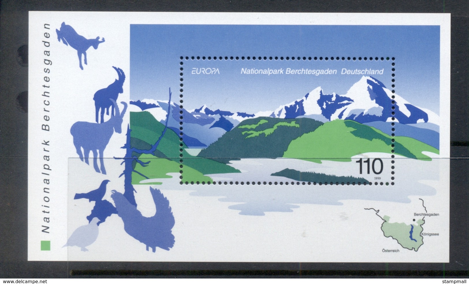 Germany 1999 National Parks MS MUH - Unused Stamps