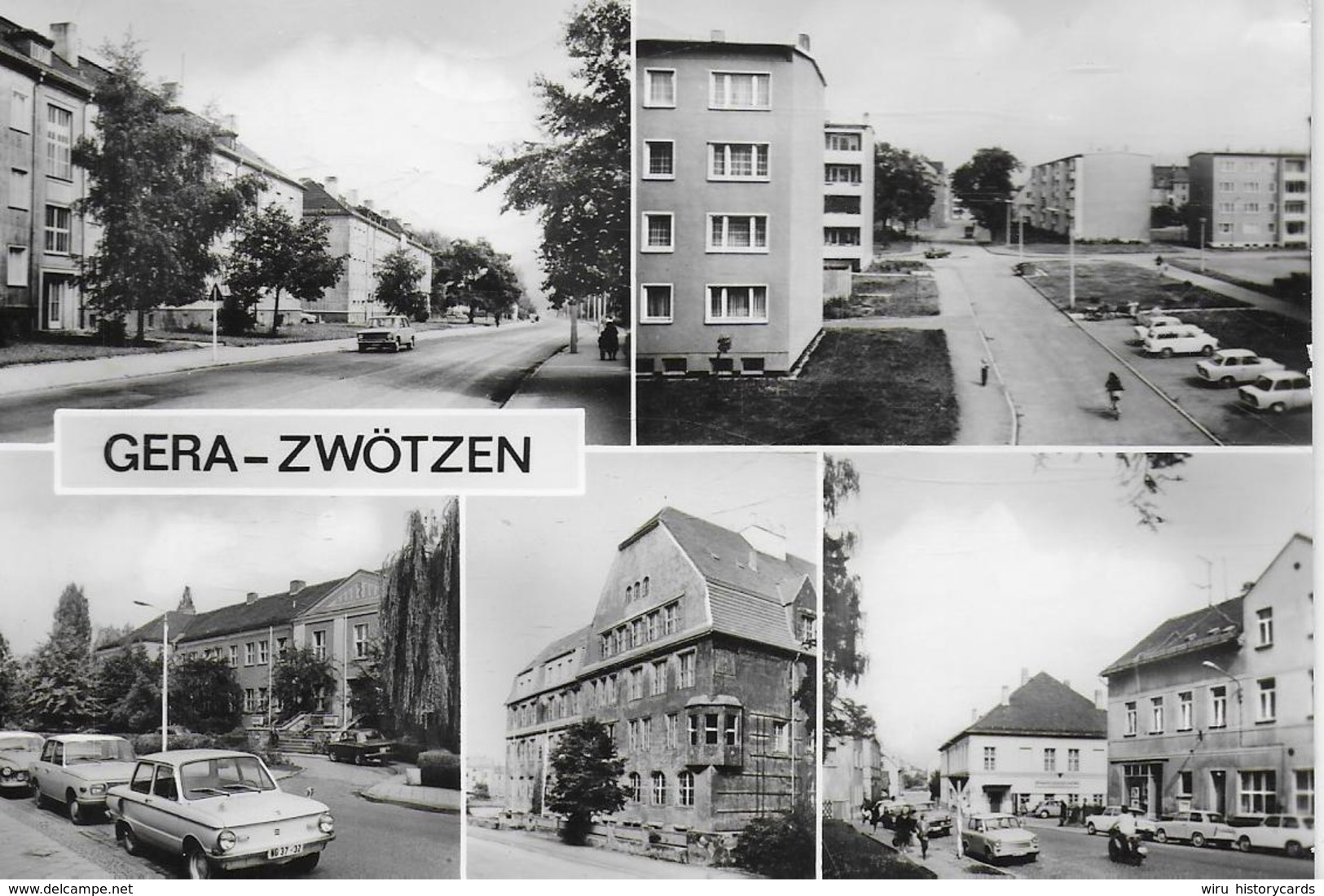 AK 0166  Gera-Zwötzen - Ostalgie , DDR Um  1975 - Gera