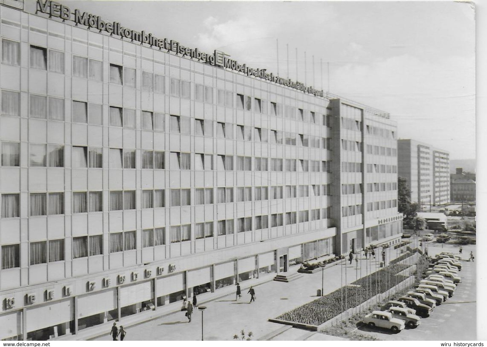 AK 0166  Gera ( Mehrzweckgebäuide Am Puschkinplatz ) - Ostalgie , DDR Um  1974 - Gera