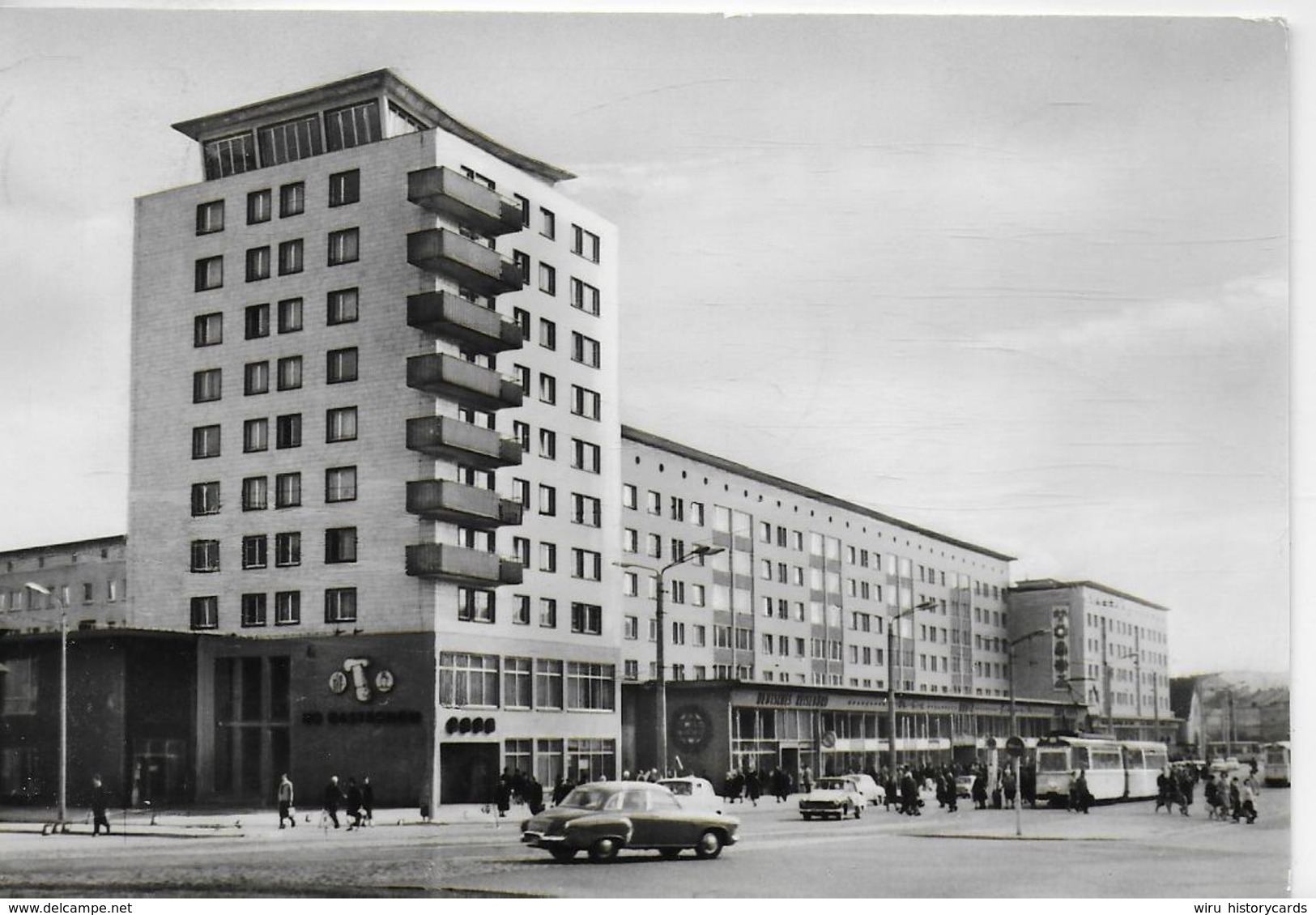 AK 0166  Gera ( Strasse Der Republik ) - Ostalgie , DDR Um  1968 - Gera