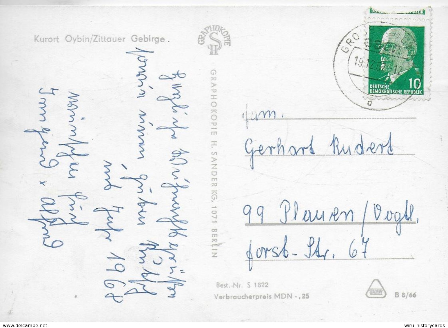 AK 0166  Oybin - Zittauer Gebirge / Ostalgie , DDR Um  1966 - Oybin