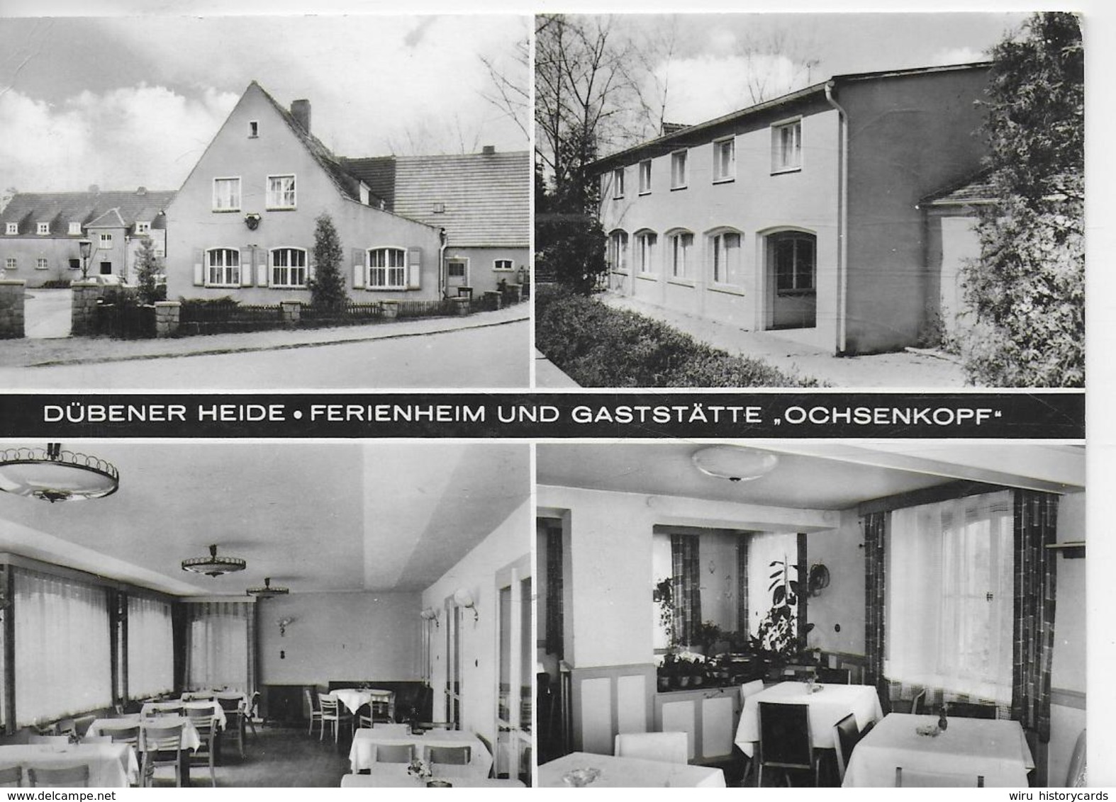 AK 0166  Dübener Heide ( Gaststätte " Ochsenkopf " - Post Rotta , Kr. Gräfenhainichen / Ostalgie , DDR Um  1970 - Wittenberg