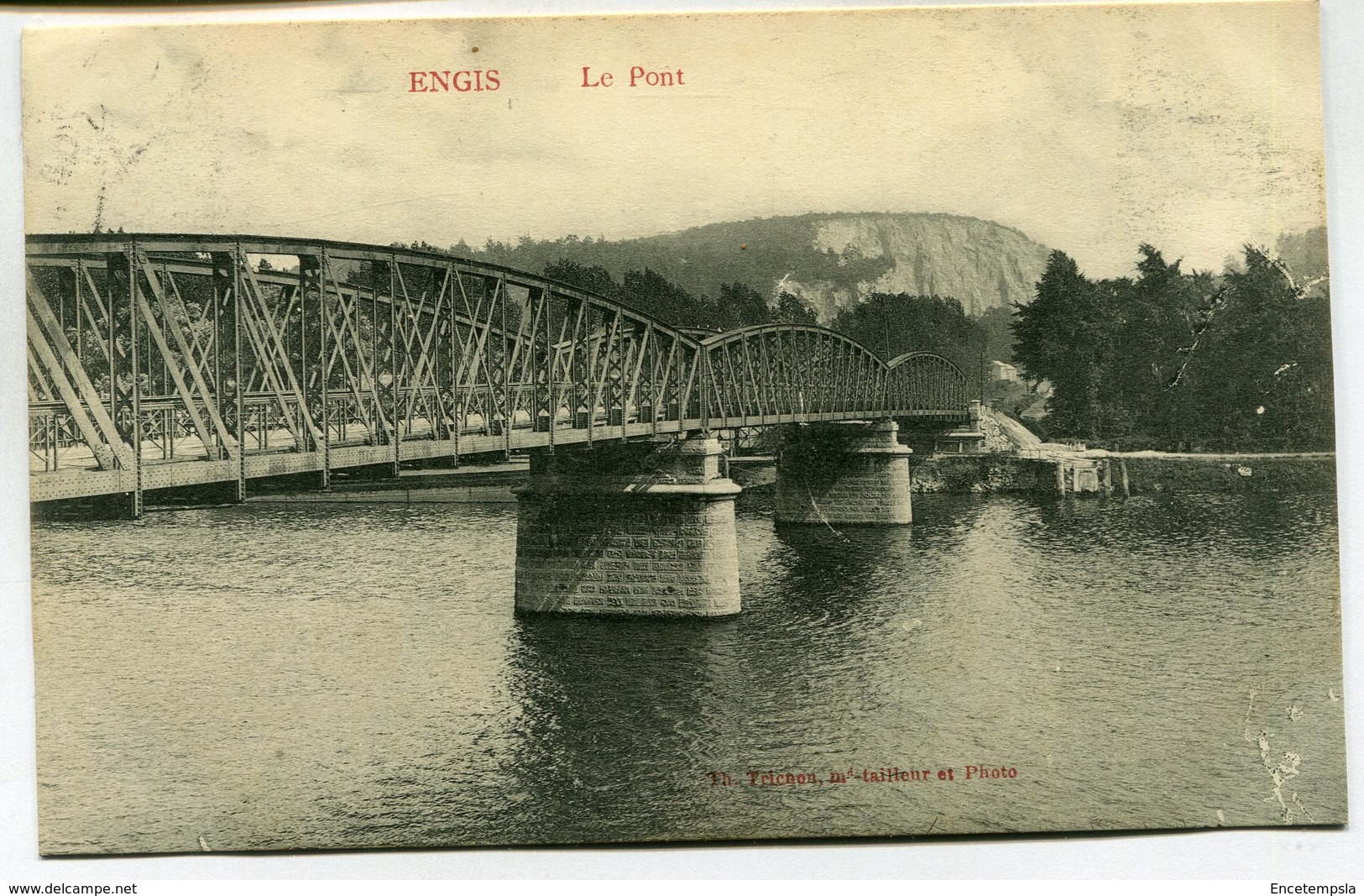 CPA - Carte Postale - Belgique - Engis - Le Pont - 1912 (7420) - Engis
