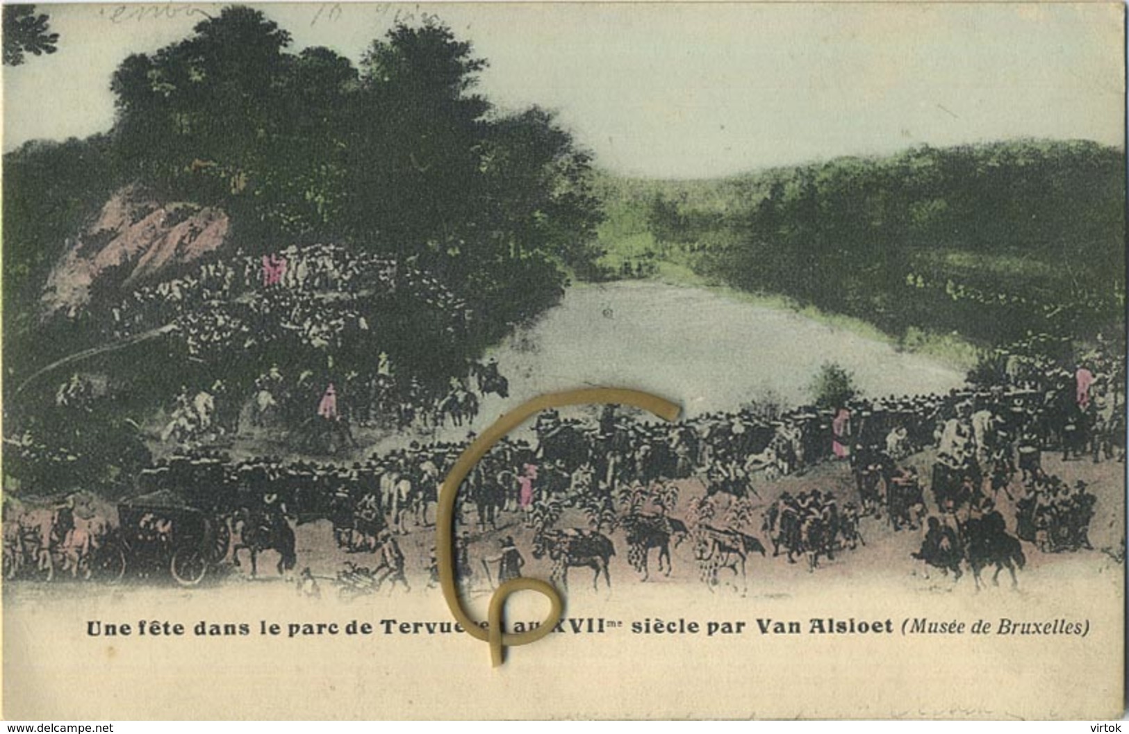 Tervueren - Tervuren :  Une Fete Dans Le Parc  (  En Couleur - In Kleur )    (  Edit . Decock ) - Tervuren