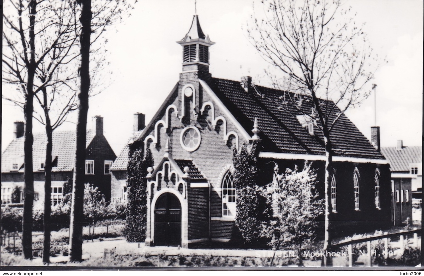 Ca. 1960 Mookhoek Kerkje Z/W Ongebruikt - Andere & Zonder Classificatie