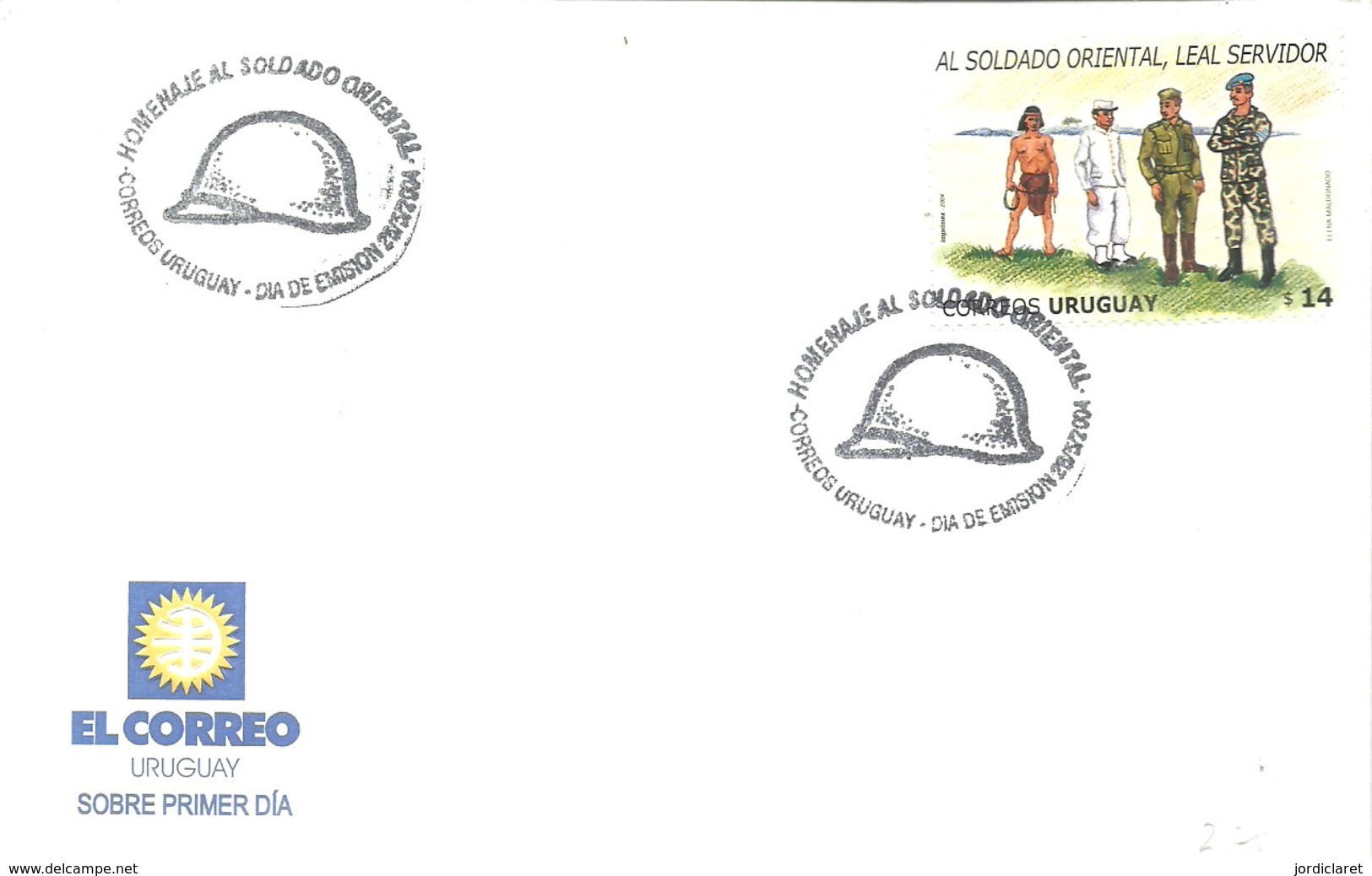 FDC 2004 - Uruguay