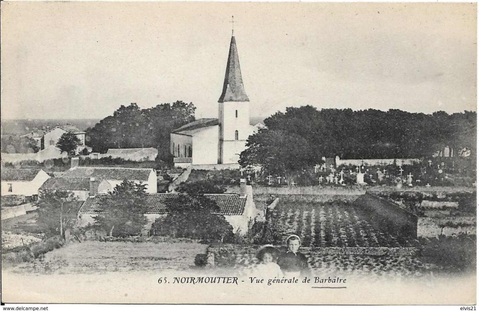 NOIRMOUTIER Vue Générale De BARBATRE - Autres & Non Classés