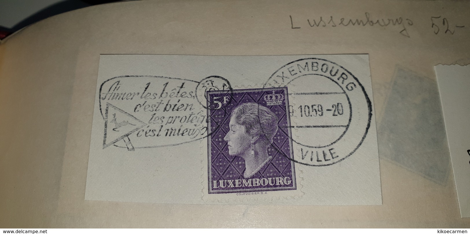 Safety Luxemburg Luxembourg 1959 Cancel Cancellation - Incidenti E Sicurezza Stradale