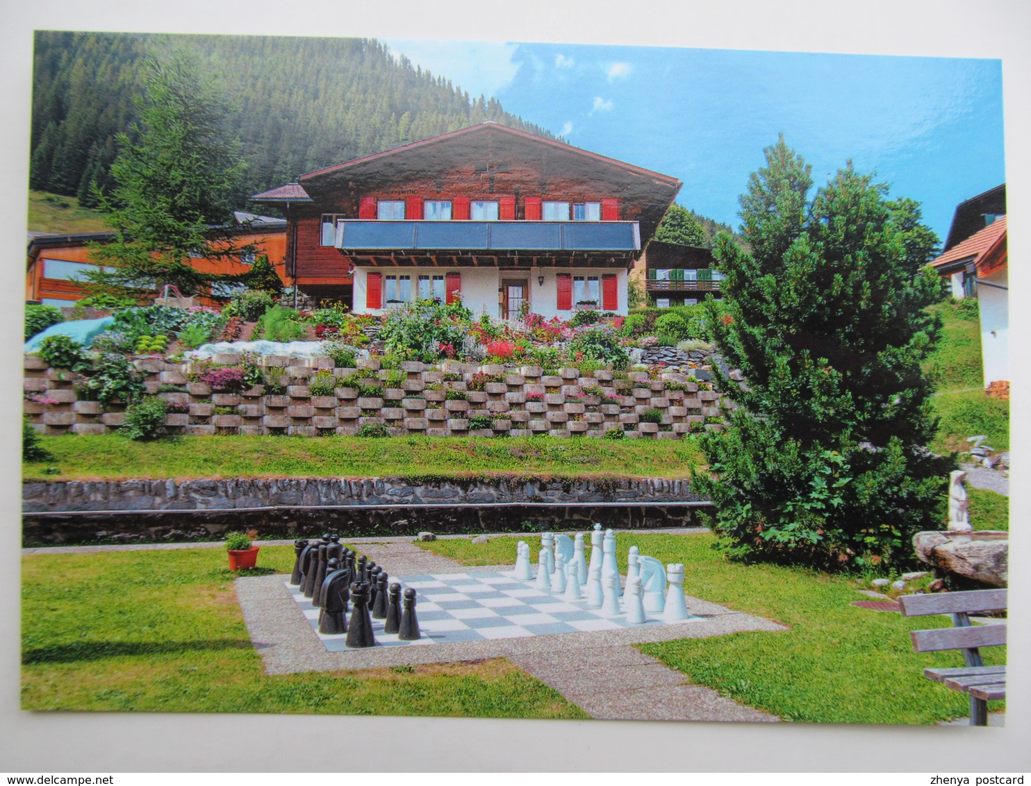 Murren, Switzerland Outdoor Chess - Mürren