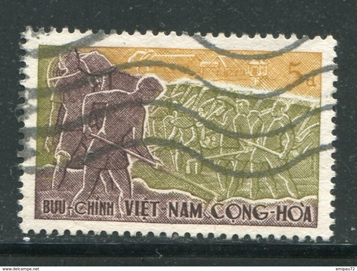 VIET-NAM DU SUD- Y&T N°125- Oblitéré - Viêt-Nam