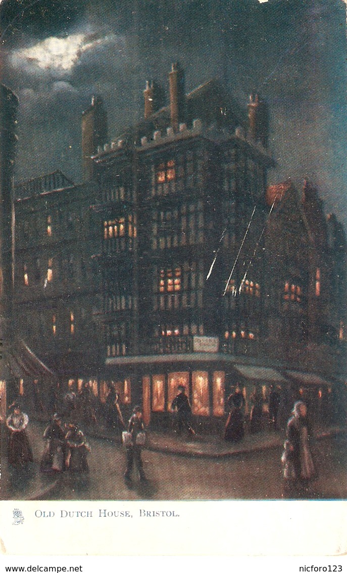 "Old Dutch House. Bristol" Tuck Oiette Postcard # 1784 - Tuck, Raphael