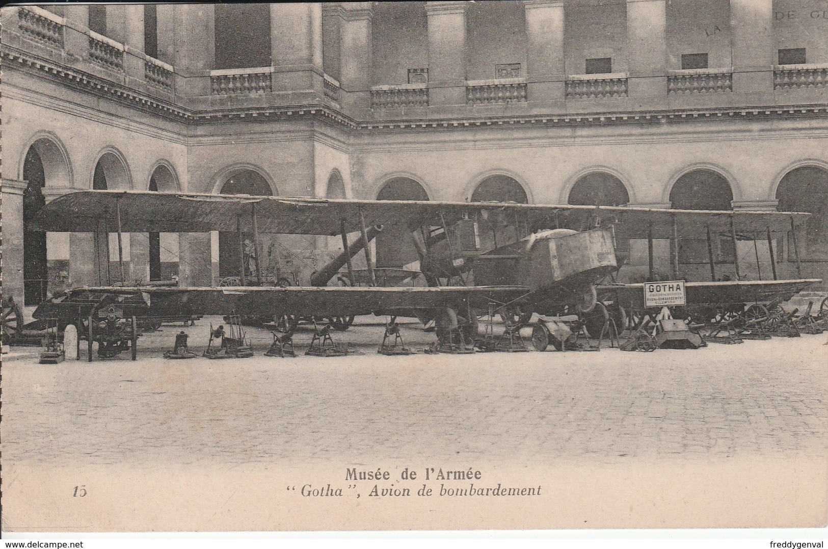 PARIS MUSEE DE L'ARMEE  GOTHA AVION DE BOMBARDEMENT - 1914-1918: 1ère Guerre