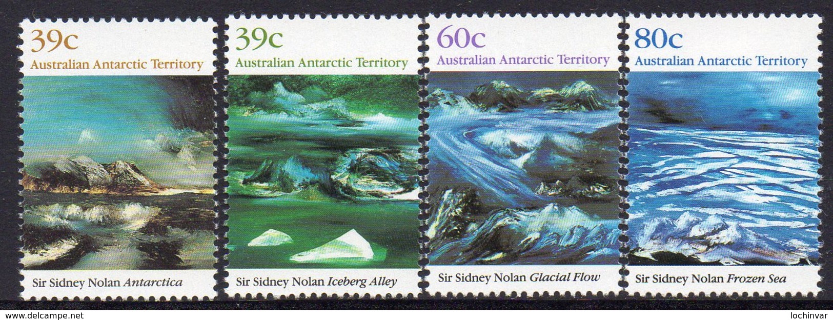 AAT, 1989 LANDSCAPES 4 MNH - Unused Stamps