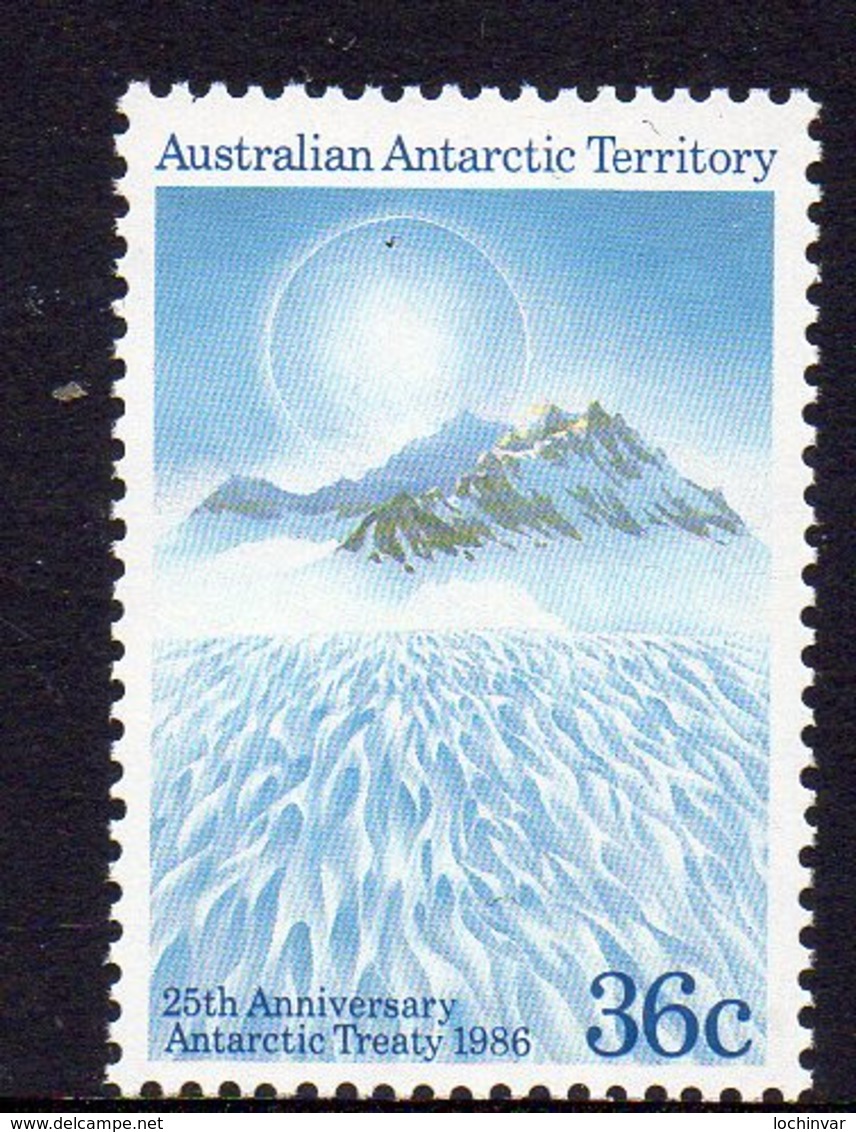 AAT, 1986 ANTARCTIC TREATY 1 MNH - Unused Stamps