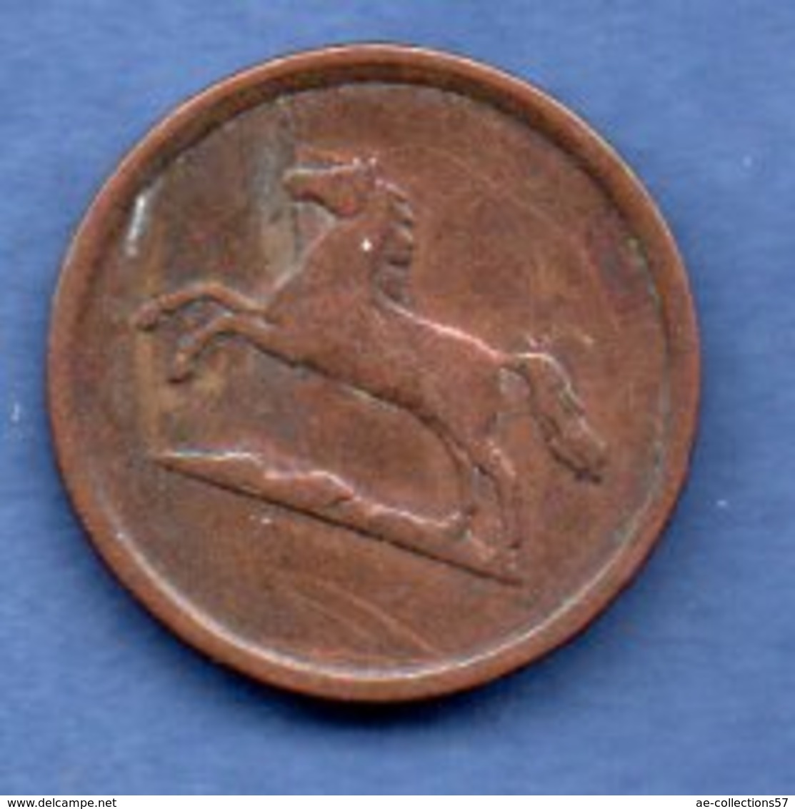 Braunschweig -  1 Pfennig 1855 B    -  état  TB - Small Coins & Other Subdivisions