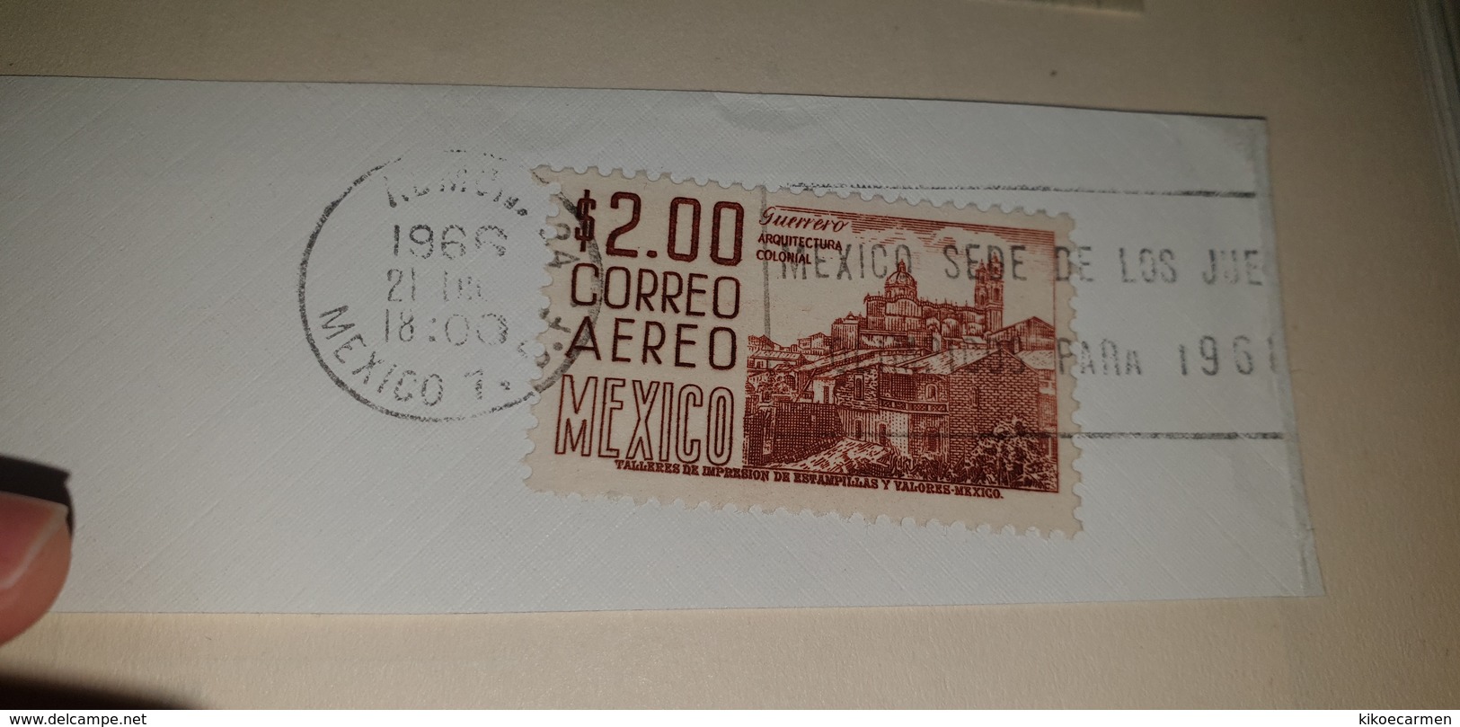 1966 1968  MEXICO Cancel Cancellation - Estate 1968: Messico