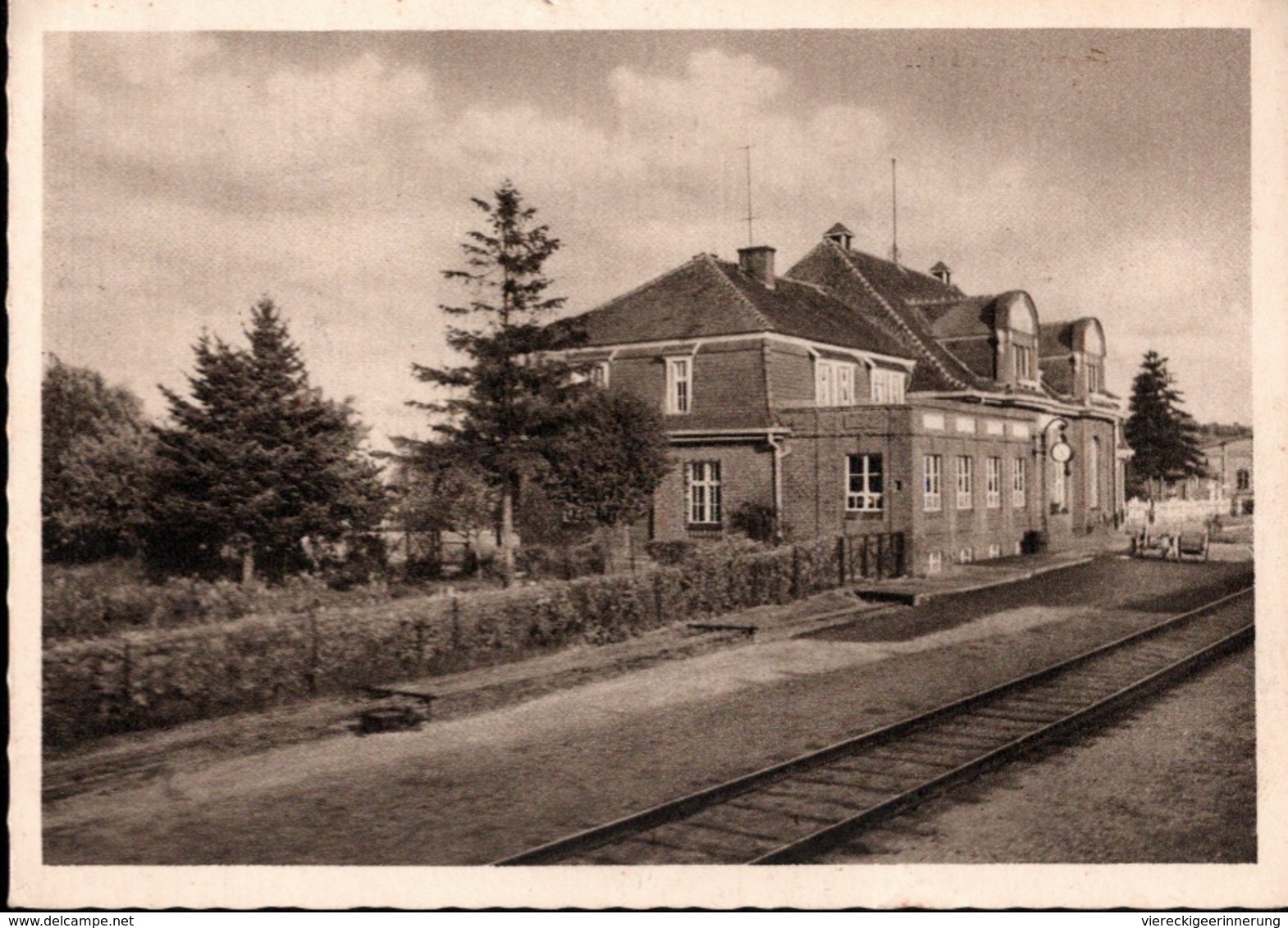 ! Alte Ansichtskarte Bahnhof Tuchel, Dworzec Tuchola, Westpreußen, Marienwerder, Polen, Poland, Pologne, - Polen