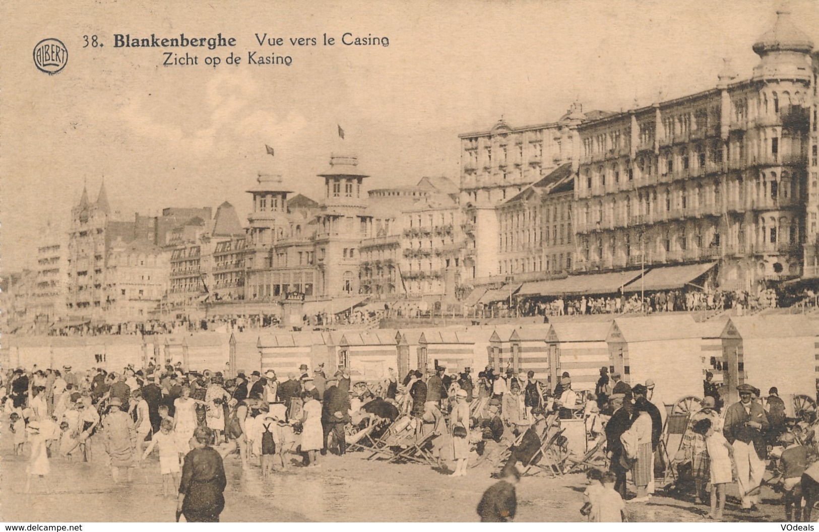 CPA - Belgique - Blankenberge - Blankenberghe - Vue Vers Le Casino - Blankenberge