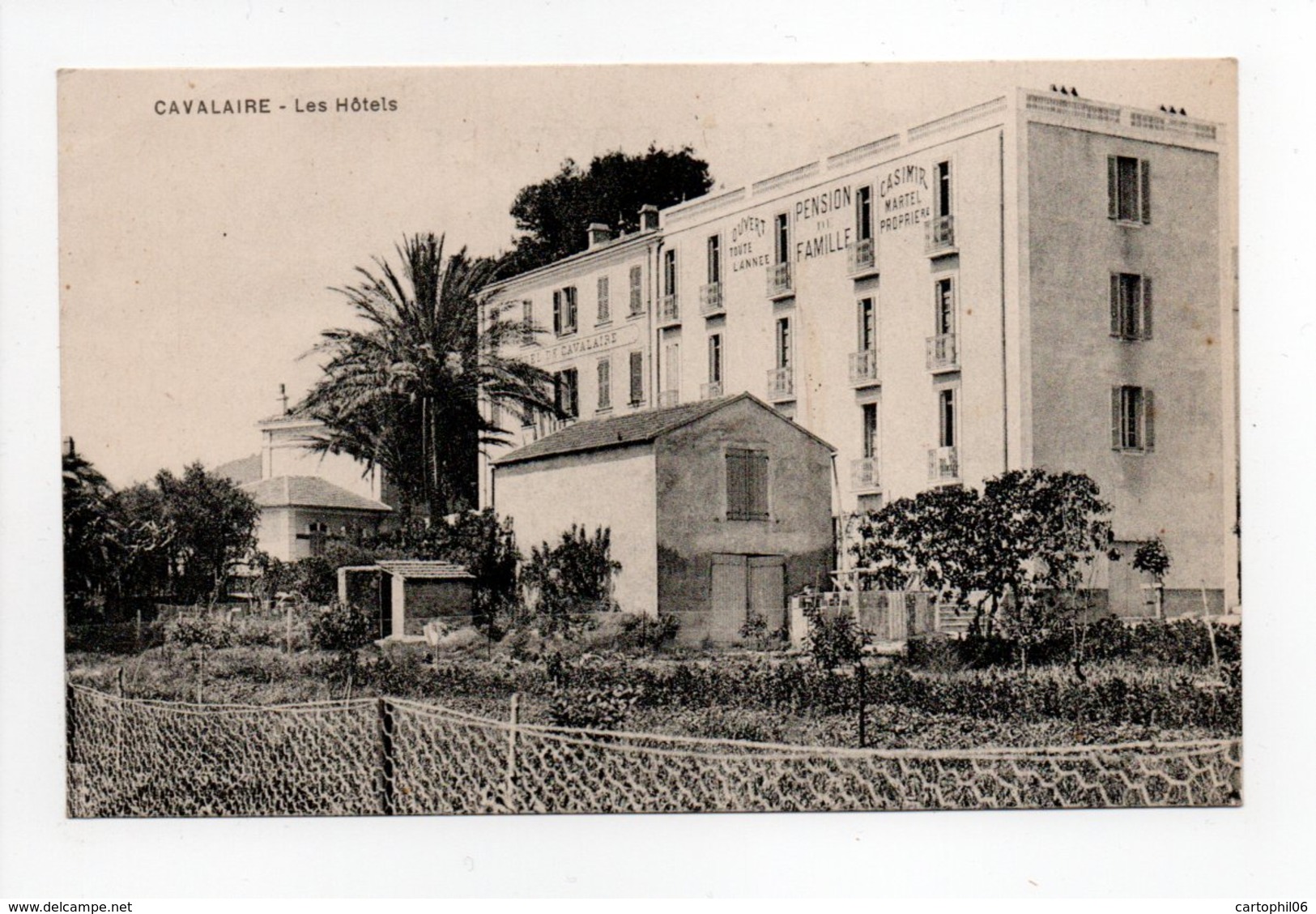 - CPA CAVALAIRE (83) - Les Hôtels - - Cavalaire-sur-Mer