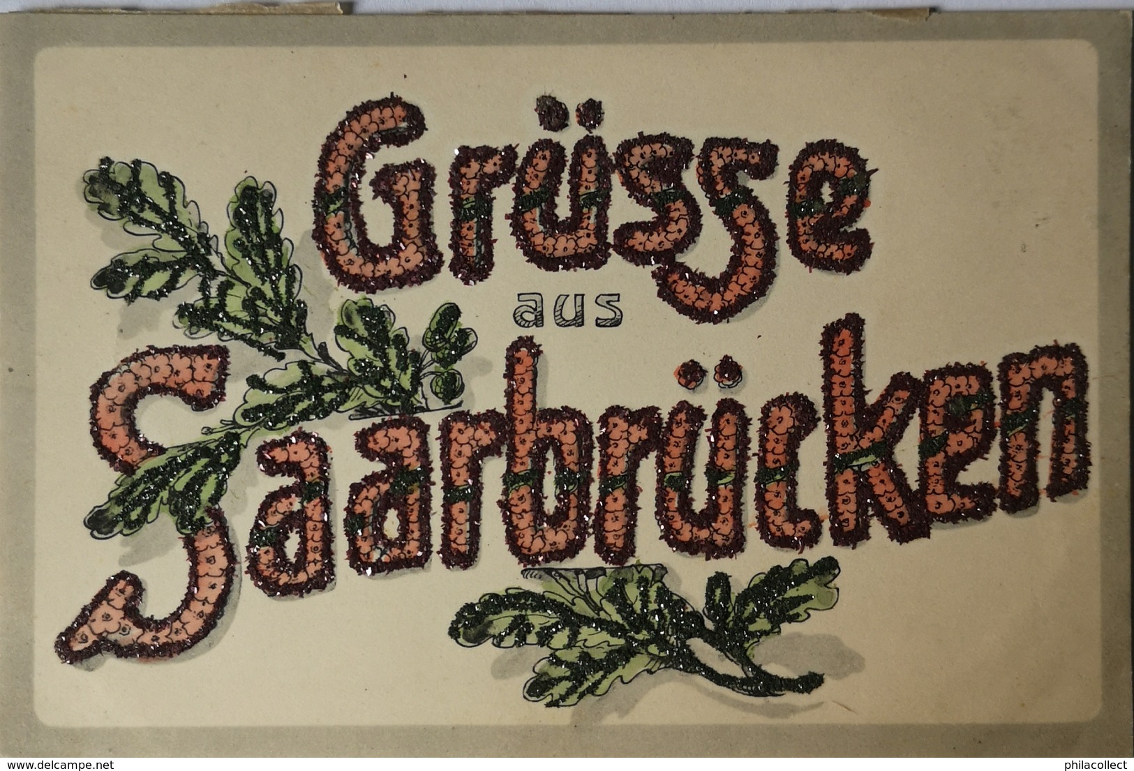 Saarbrucken // Gruss - Grusse Aus 1918 - Saarbruecken