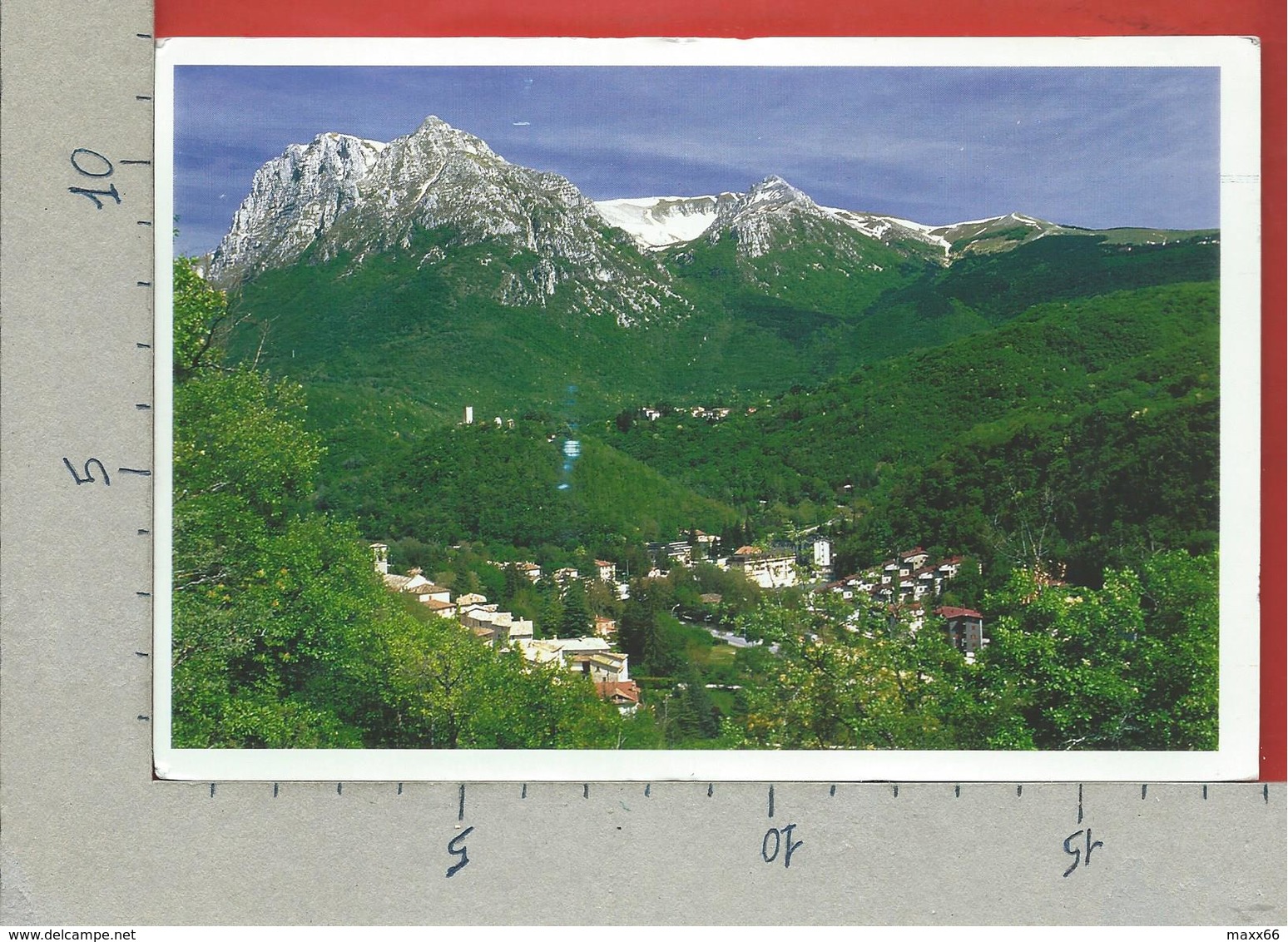 CARTOLINA VG ITALIA - USSITA (MC) Monte Bove Parco Nazionale Dei Monti Sibillini - 12 X 18 - ANN. 2009 SICILIA - Macerata