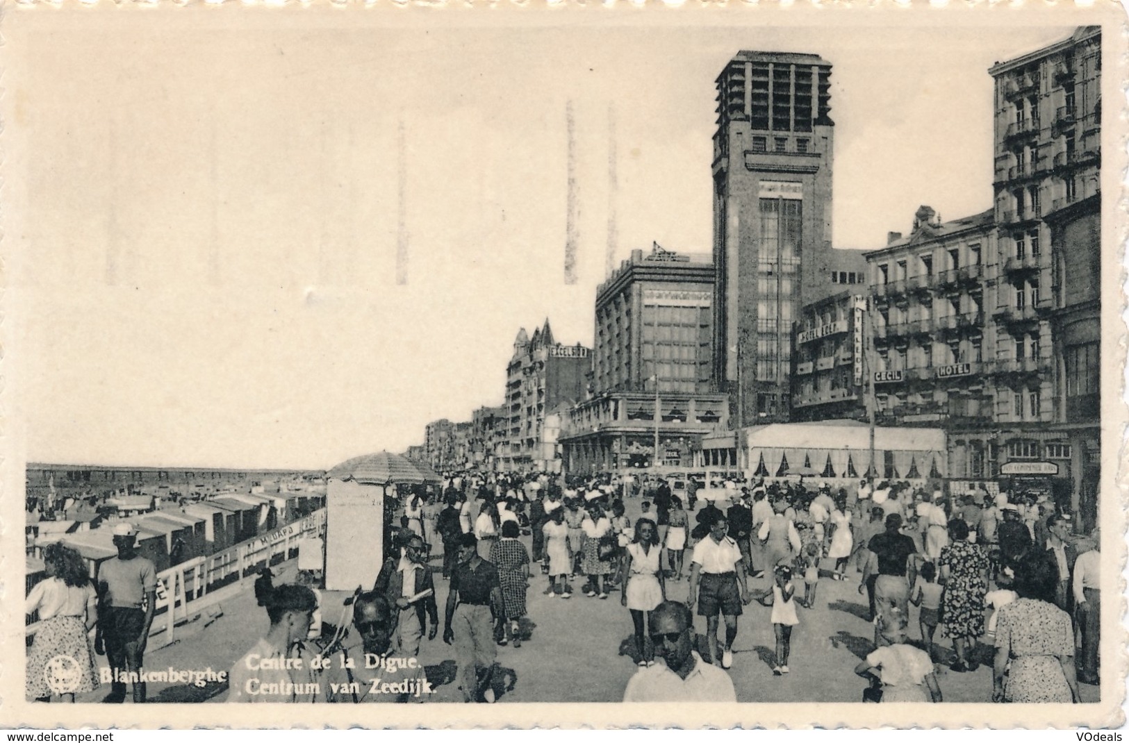 CP - Belgique - Blankenberge - Blankenberghe - Centre De La Digue - Blankenberge