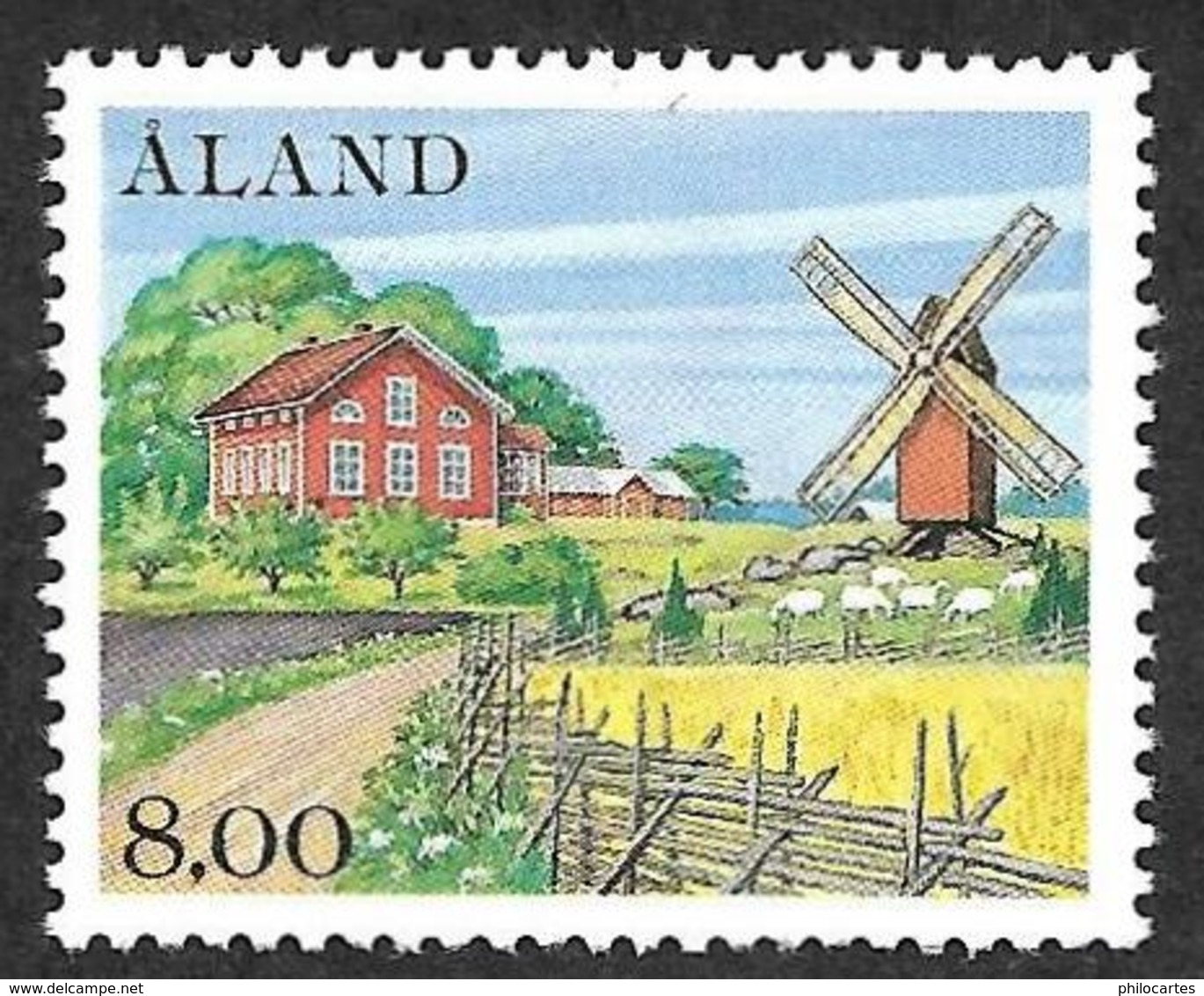 ALAND  1985   - YT 13 -  Moulin --  NEUF** - Emissions Locales