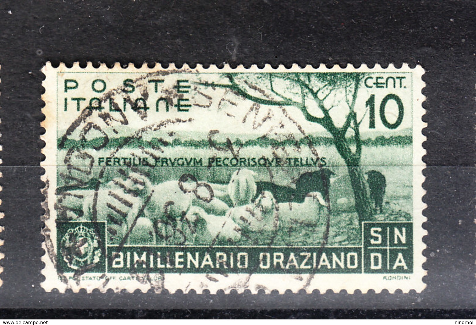 Italia   - 1936. Pecore. Sheeps. Viaggiato, Timbro Lusso - Altri & Non Classificati