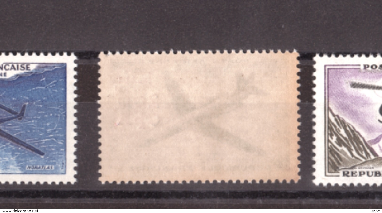 Réunion - 1961 - PA 58 à 60 - Neufs ** - Prototypes - Poste Aérienne