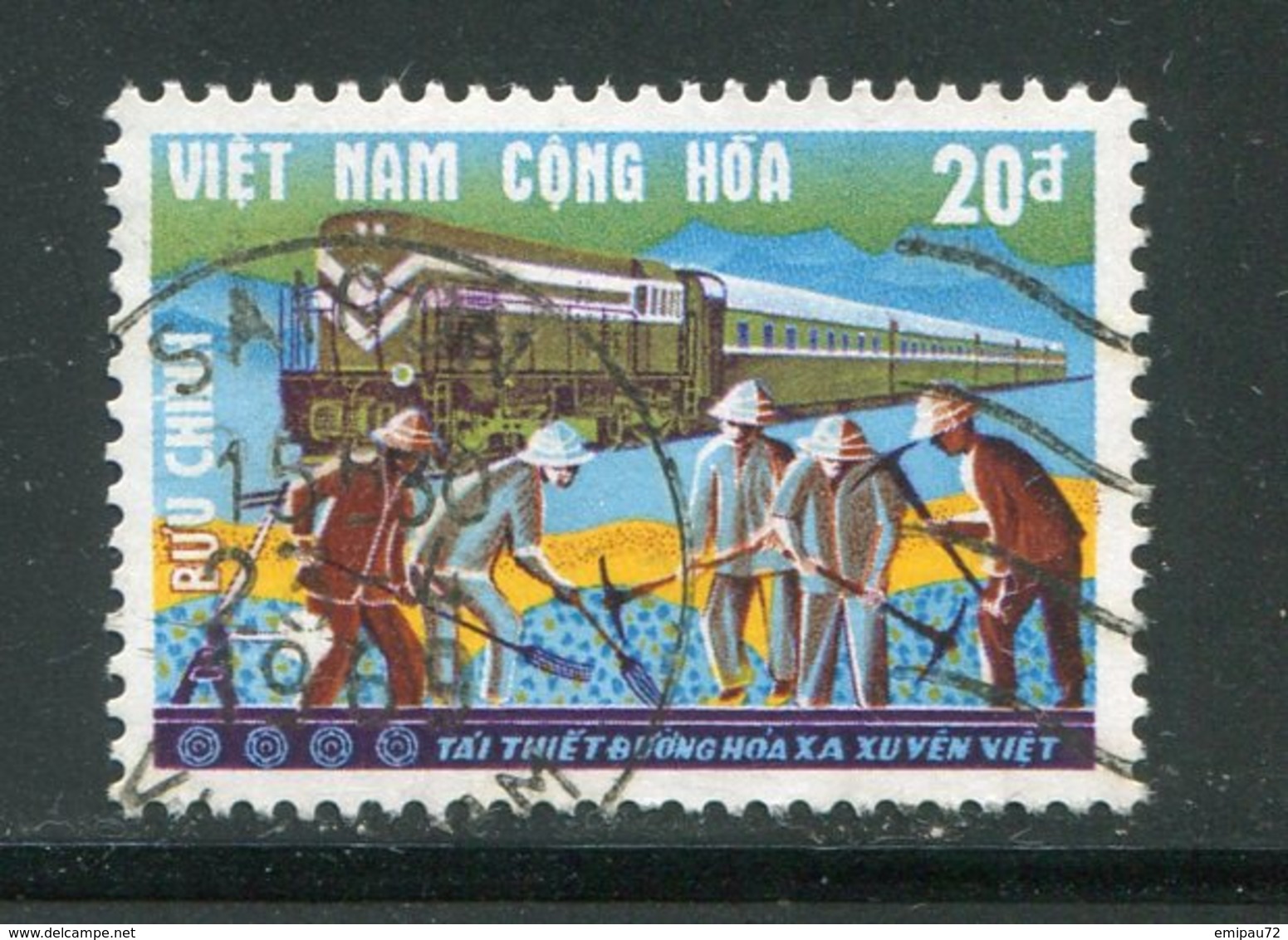 VIET-NAM DU SUD- Y&T N°346- Oblitéré - Vietnam