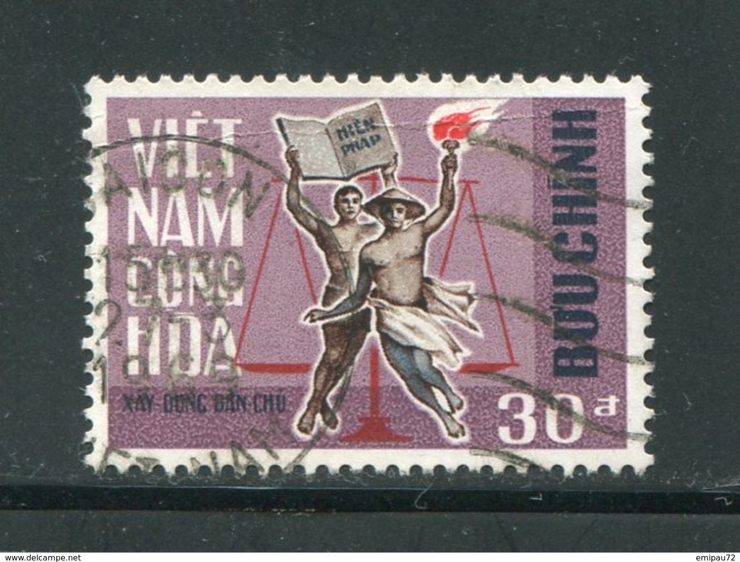 VIET-NAM DU SUD- Y&T N°322- Oblitéré - Viêt-Nam