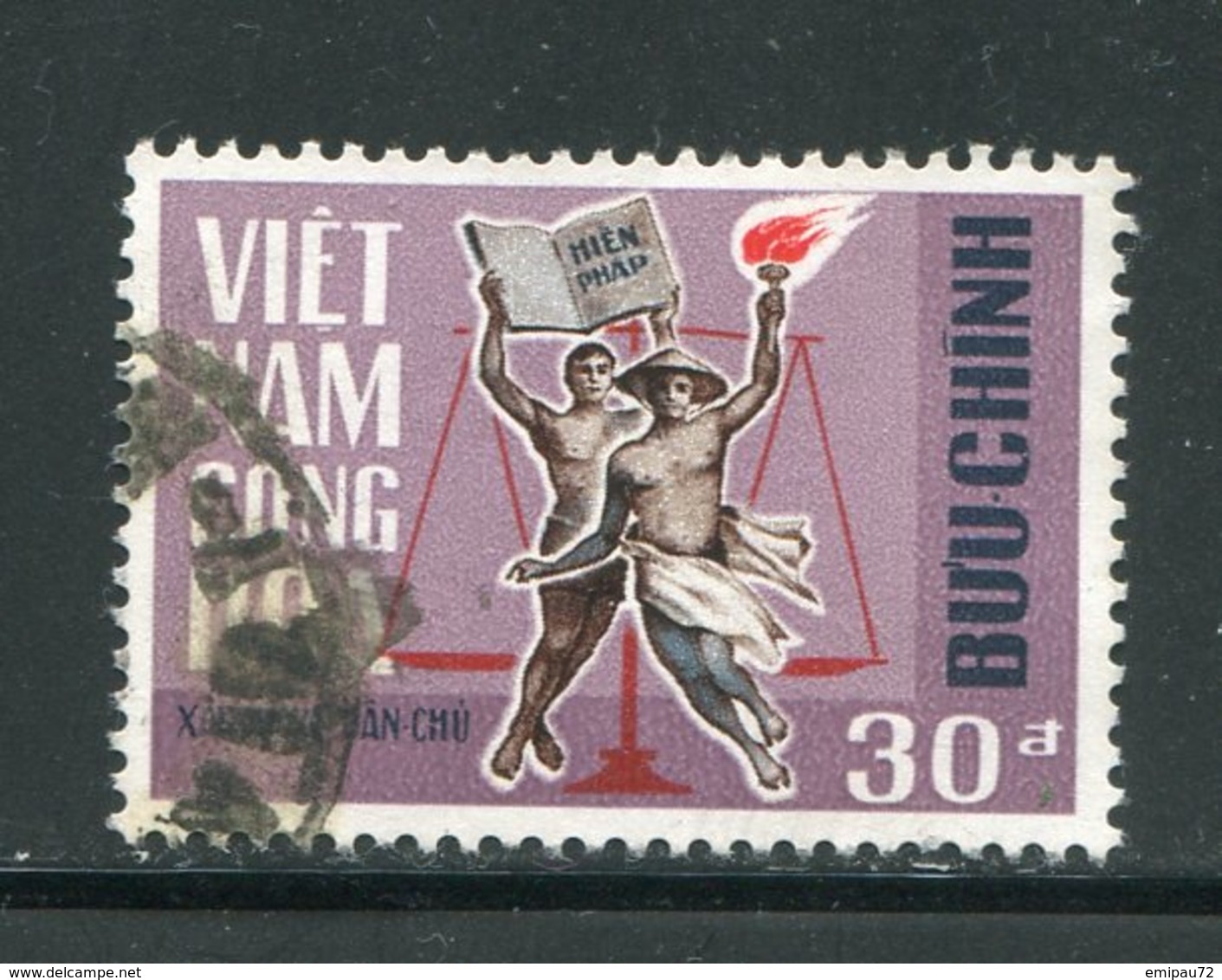 VIET-NAM DU SUD- Y&T N°322- Oblitéré - Viêt-Nam